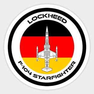 Lockheed F-104 Starfighter (DE) Sticker